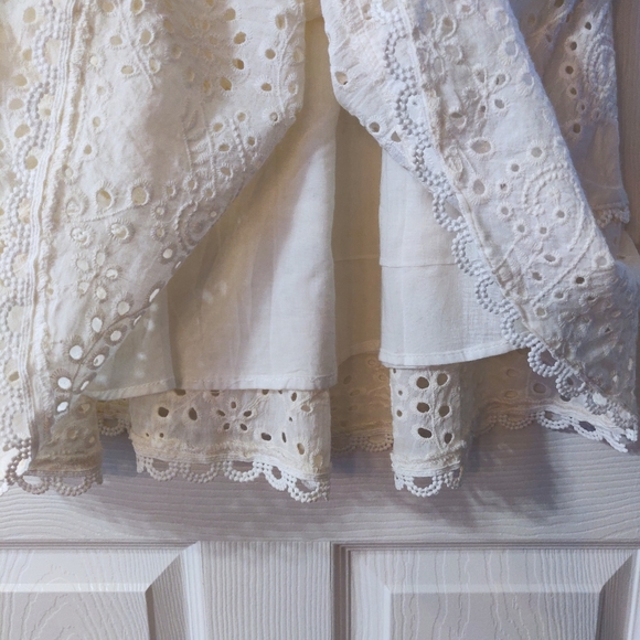 ✨SOLD✨Orange Creek eyelet dress - Picture 7 of 11